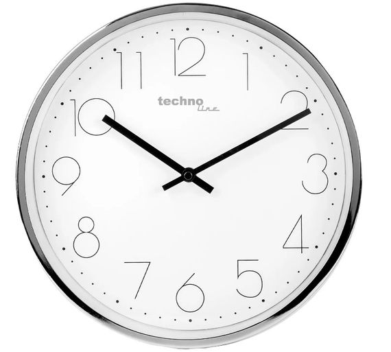 Годинник настінний Technoline WT7210 White/Silver (WT7210) (DAS301798)