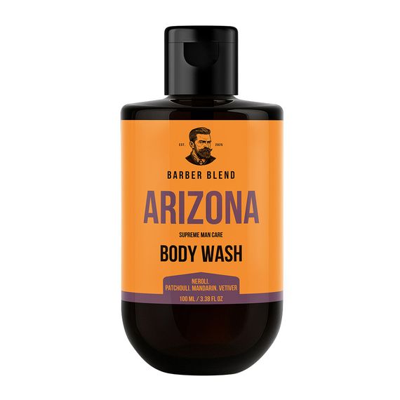 Парфумований гель для душу чоловічий BARBER BLEND Body Wash - Arizona (100 ml)