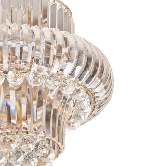 Люстра подвесная хрустальная с подсветкой LED E14 40W G (BCL-632S/8) | Зображення 1