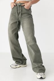 Оливкові джинси Palazzo на зав'язках - хакі цвет, 40р (є розміри)