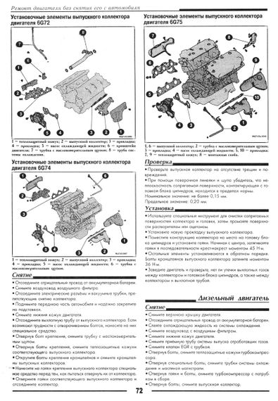 Mitsubishi Pajero. Посібник з ремонту. Книга | Зображення 8