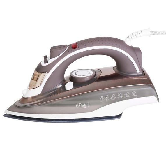 Парова праска ADLER AD 5030 3000Вт з керамічною підошвою | Зображення 1