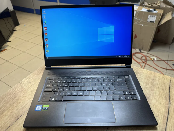 Ноутбук MSI GS65 15.6" 240Hz FHD IPS i7 9750H/16Gb/SSD512/RTX 2070 Б/В | Зображення 1