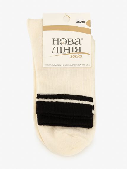Шкарпетки жіночі 217 36-38 Молочний shop (2000999605802) | Зображення 2