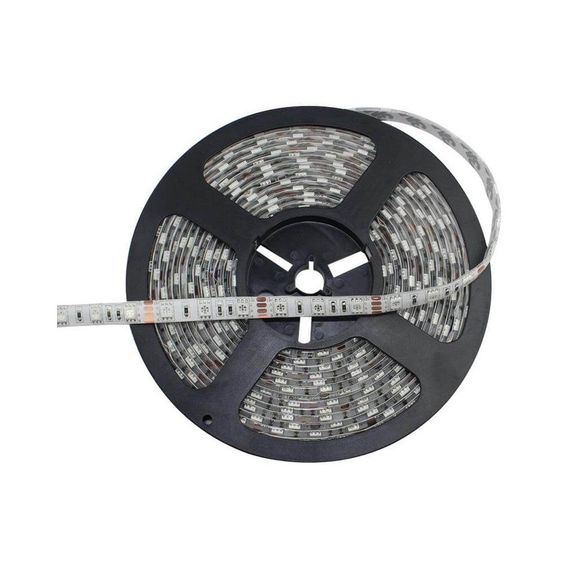 Світлодіодна LED стрічка PROLUM™ 12V; 5050\60; IP65; Series "SG", RGB | Зображення 1