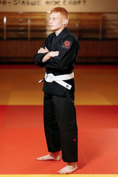 Кімоно для джиу - джитсу чорне, TM "Kintayo", 190 зріст, щільність 450 гр/м.кв. | Зображення 1