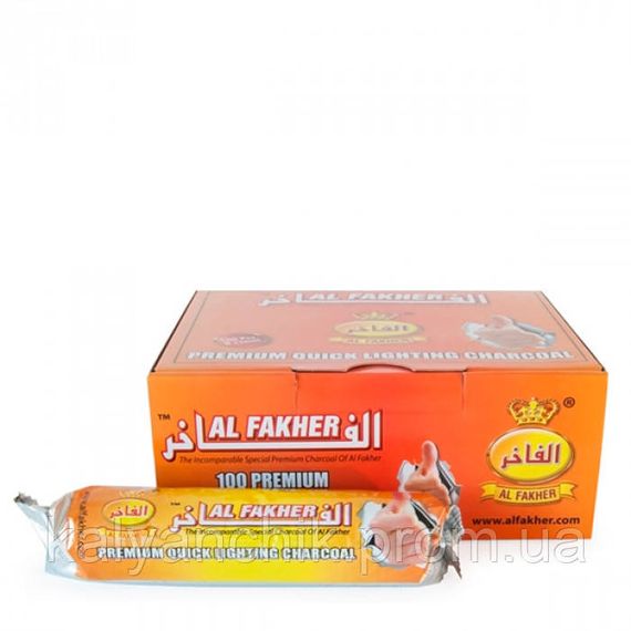 Вугілля саморозпалювальний Al Fakher 10 шт./пач.