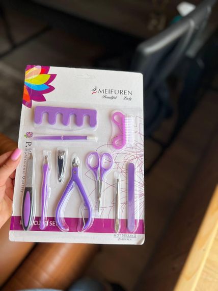 Маникюрный набор 10 шт CUTTER SET AND209 | Зображення 2