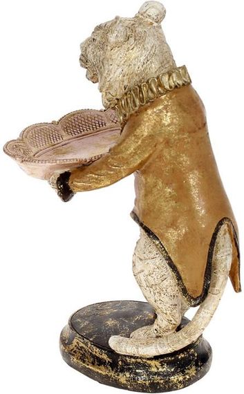 Статуэтка декоративная Тигр официант 25 см | Зображення 1