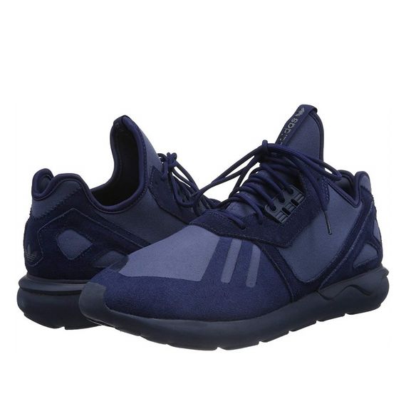 Кроссовки мужские adidas Tubular AQ7445 (синие, повседневные, комбинированный верх (замша/текстиль), адидас) | Зображення 6