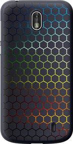 Чехол на Nokia 1 Переливающиеся соты "498u-1373-17620"