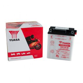 Аккумулятор МОТО Yuasa 12V 12,6Ah YuMicron Battery YB12A-B (сухозаряжений)