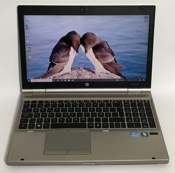 Ноутбук Б-клас HP EliteBook 8560p / 15.6" (1600x900) TN / Intel Core i7-2620M (2 (4) ядра по 2.7 - 3.4 GHz) / 8 GB DDR3 / 500 GB HDD / AMD Radeon HD 6470M, 1 GB DDR3, 64-bit / WebCam / DVD-ROM б/в | Зображення 2