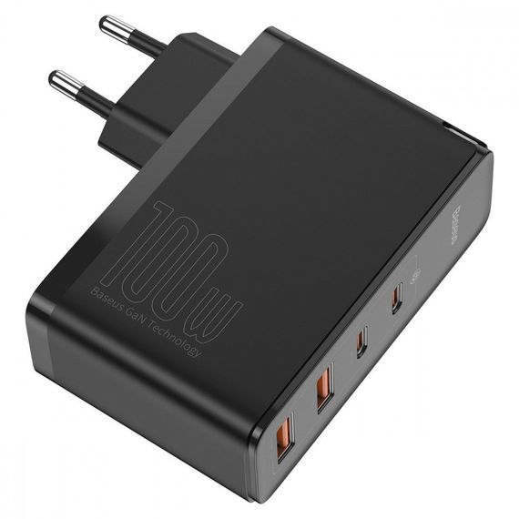 МЗП Baseus GaN2 Pro Quick Charger 100W (2Type-C + 2USB) | Зображення 7