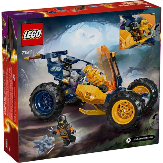 Конструктор LEGO Ninjago Багі для бездоріжжя ніндзя Арін 267 деталей (71811) | Зображення 5