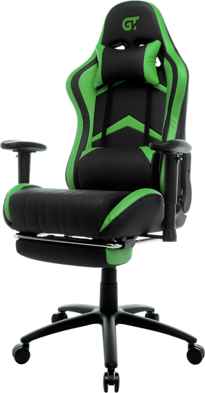 Кресло геймерское GT Racer X-2534-F BlackGreen | Зображення 3