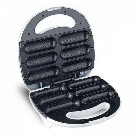 Мини вафельница Domotec Germany KB-888, Мощная вафельница, Бытовая вафельница Электрическая UX-76 | Зображення 2