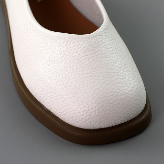 Туфлі жіночі 591551 Білі 36 37 38 39 40 41 | Зображення 3