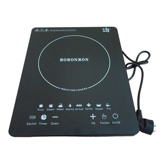 Индукционная плита c сенсорной панелью 2200W RR-915 стеклокерамика | Зображення 2