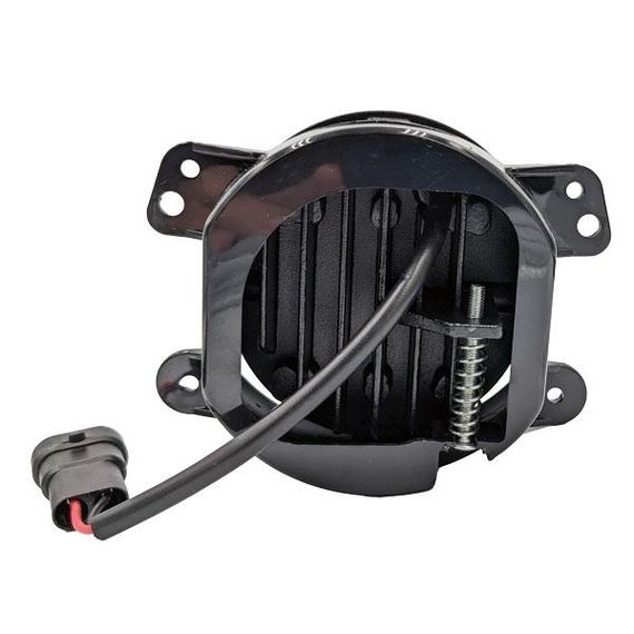 LED фари протитуманні Wrangler, Dodge, Chrysler 100 мм 30W 3 діоди тип 2 (2 штуки) чітка СТМ | Зображення 5