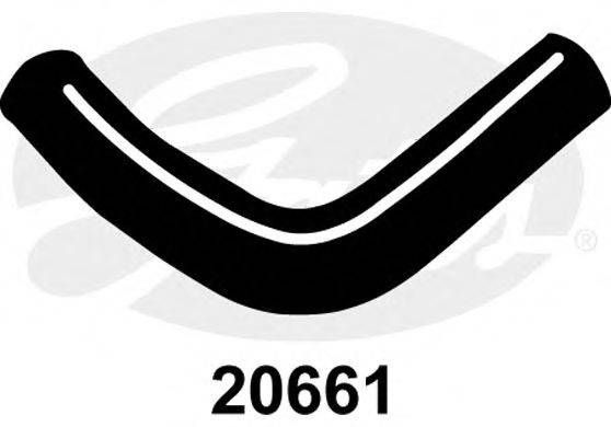 Вигнутий патрубок системи охолодження GATES 20661 на ALFA ROMEO SPIDER (115)
