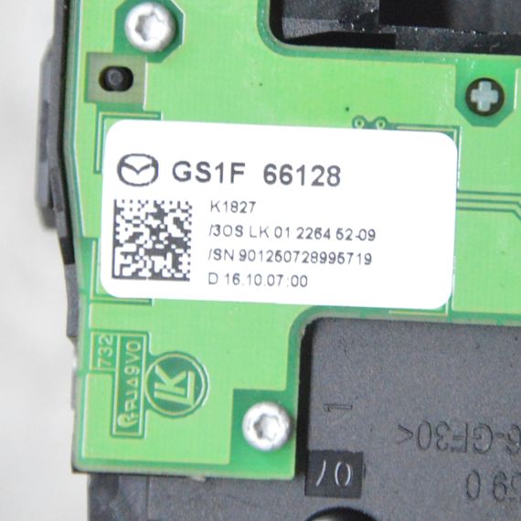 Підрульовий перемикач правий Mazda 6 GH 2008-2012 Перемикач склоочисника Мазда 6 GS1F66128 | Зображення 4