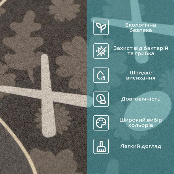 Вологопоглинаючий килимок 38*58CM*3MM (D) SW-00001568 | Зображення 3