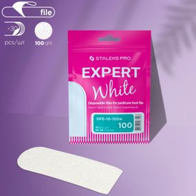 Файли для педикюрної терки Staleks Pro EXPERT 100гріт (30шт)