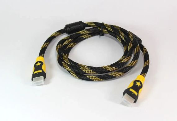 Кабель HDMI-HDMI (V1.4) 3M 14+1, hdmi кабель для электроники | Зображення 2