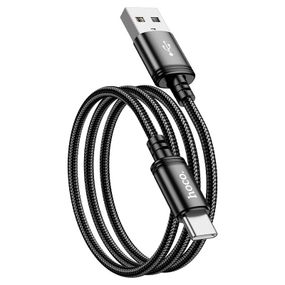 Кабель Hoco X89, Type-C-USB, 3A, Black, довжина 2м, BOX