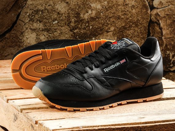 Кросівки Reebok Classic Leather Чорний 42,5 (1014729798) | Зображення 4
