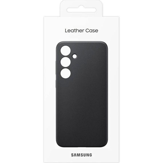 Кожаный чехол Leather Case (AAA) для Samsung Galaxy S24+ | Зображення 3
