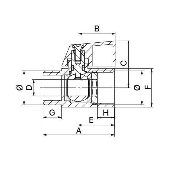 Кран "міні" Europroduct EP.510 - 1/2" ГШБ (EP6023) | Зображення 1
