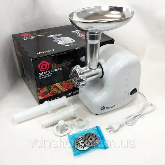 Кухонна м'ясорубка з реверсом, М'ясорубка 2000 Вт, М'ясорубки шнекові 'система реверсу VJ-46