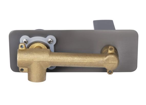 Змішувач для раковини Qtap прихованого монтажу Slavonice, Gunmetal Black PVD (k35) QTSLA273GMB45920 | Зображення 4