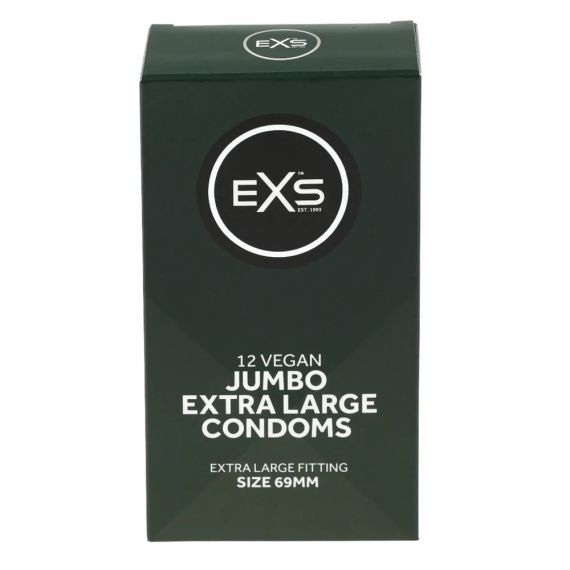 Презервативи - EXS Jumbo Extra Large Condoms, 12 шт. Sex Aura