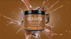 Наара Naara шоколадний порошок 225 гр. Гідролізований колаген, вітаміни, амінокислоти.