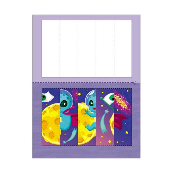 Розвиваючі зошити "Прибульці" 20413 пазли-розрізалки | Зображення 1