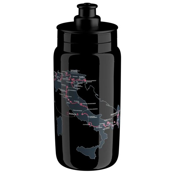 Фляга велосипедна Elite Fly Giro D'Italia 2025 чорна 550 мл | Зображення 1