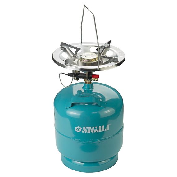 Комплект газовий SIGMA кемпінг з п’єзопідпалом Comfort 8 л (2903121)