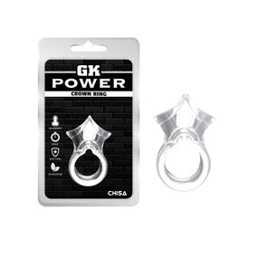 Эрекционное кольцо на пенис Chisa GK Power, прозрачный Sex Aura
