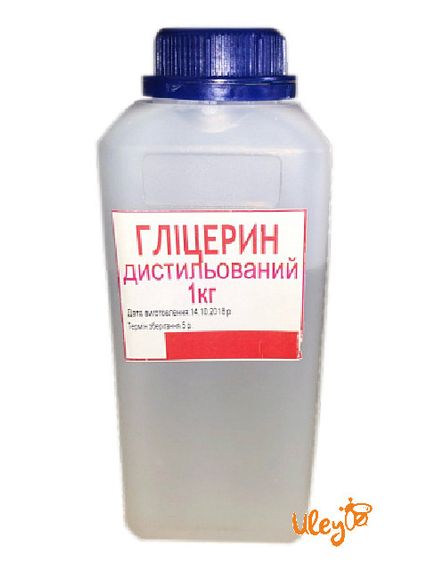 Глицерин – 1кг, пищевой дистиллированный (для производства полосок от клеща). Германия | Зображення 1