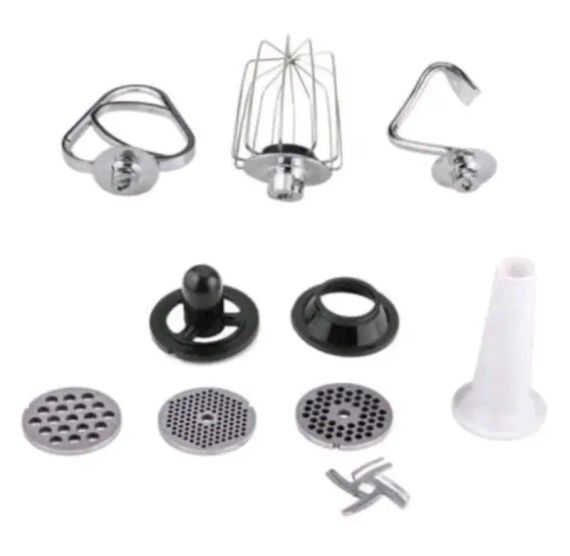 Кухонний комбайн 3 в 1 Rainberg RB-8080 Тістоміс / М'ясорубка / Блендер / Планетарний міксер 4200В | Зображення 4