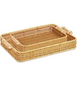 Піднос прямокутний Vittora Provence VT-T-0014 35х25х5 см бежевий