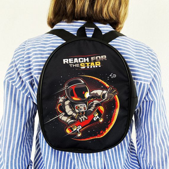 Рюкзак дитячий 4Profi Космічні пригоди 3 Оксфорд 17517 | Зображення 1