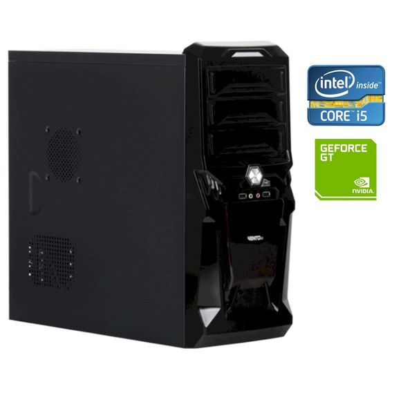 ПК Б-клас Asus Vento TA-8C1 Tower / Intel Core i5-2500 (4 ядра по 3.3 -3.7 GHz) / 8 GB DDR3 / 120 GB SSD + 320 GB HDD / nVidia GeForce GT 640, 1 GB DDR3, 128-bit / DVD-RW / 500W б/в