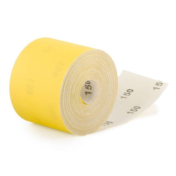 Шліфувальна шкурка на паперовій основі К150, 115мм * 50м INTERTOOL BT-0822 | Зображення 2