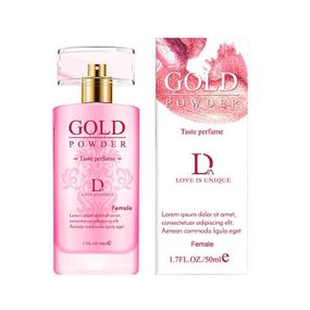 Интимные духи для женщин Gold Powder с феромонами и перламутровым порошком 50 мл.
