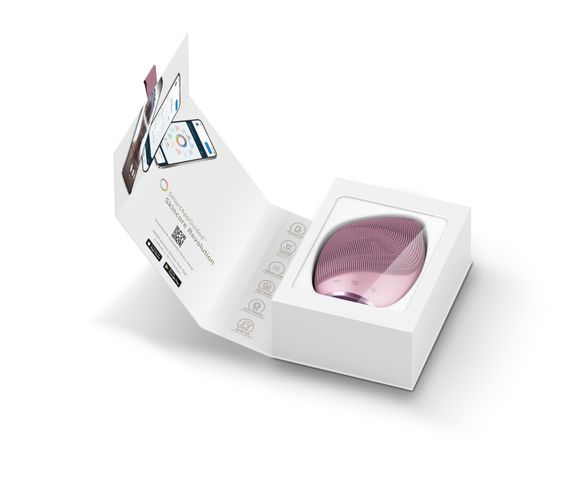 Електронна ультразвукова щітка для обличчя GESKE Sonic Facial Brush 5в1 pink | Зображення 8