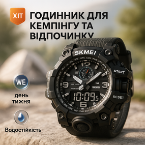 Модные спортивные часы для активного отдыха, Часы водонепроницаемые и противоударные PI-52